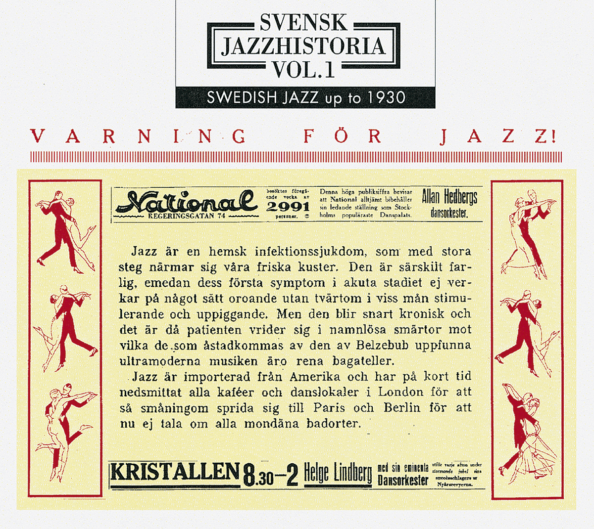 Varning för jazz vol. 1, 1899-1930