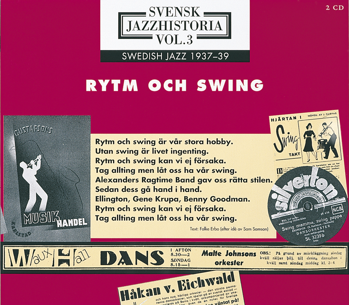 Rytm och Swing vol. 3, 1937-39