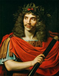 Molière, målning av Nicolas Mignard (1658)