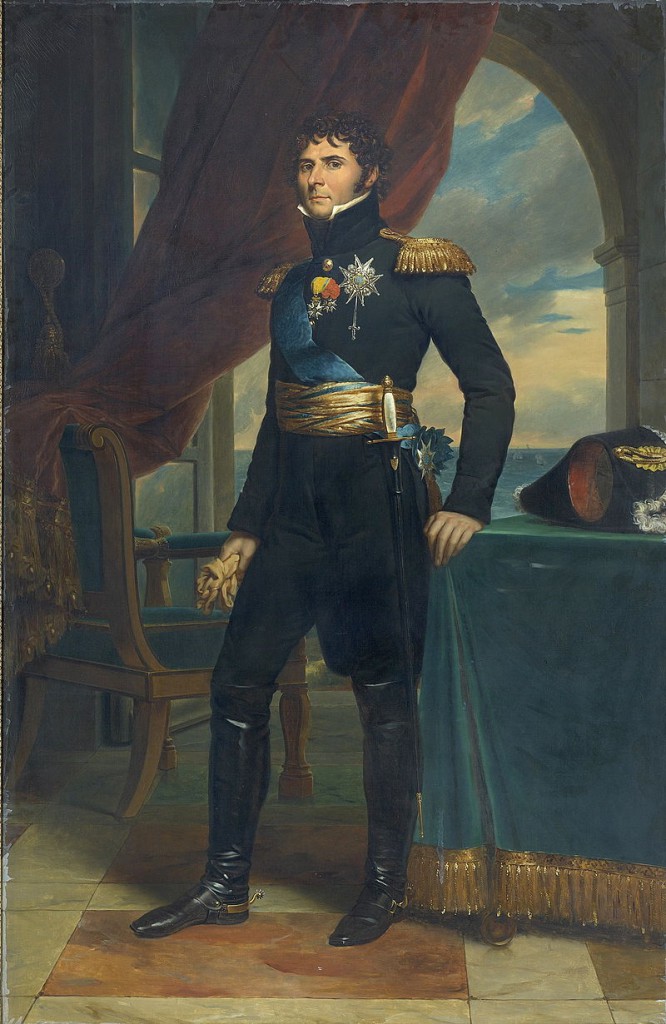 Karl XIV Johan som kronprins 1822 (målning av François Gérard)
