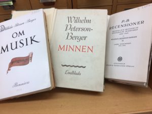 Peterson-Berger som författare.