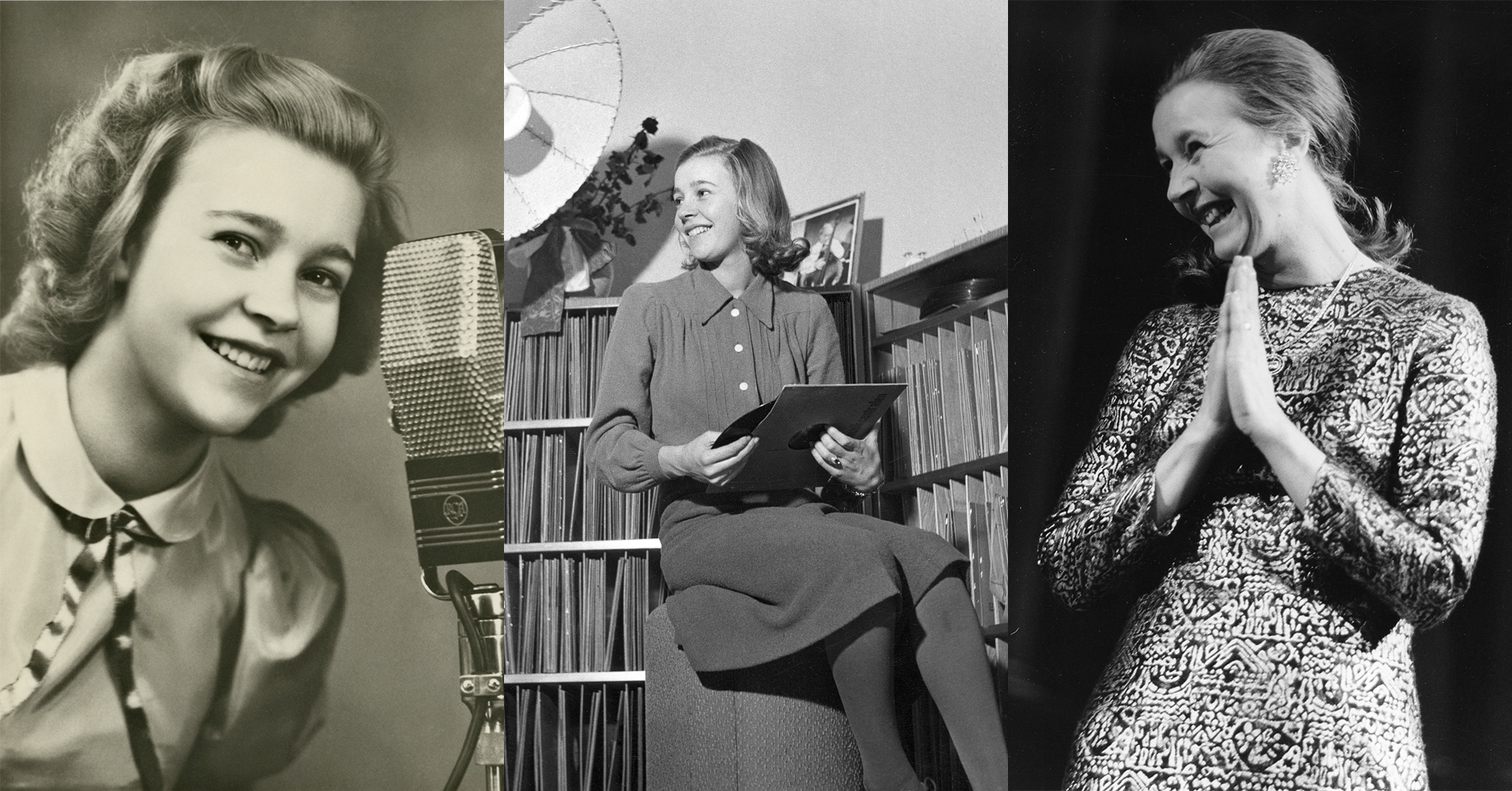 Alice Babs 100 år firas på Svenskt visarkiv