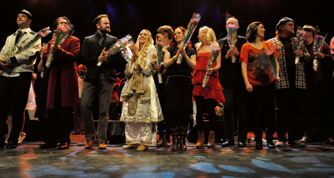 Folk- och världsmusikgalan 2013. Foto: Peter Ahlbom