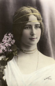 Porträtt av Cleo de Mérode